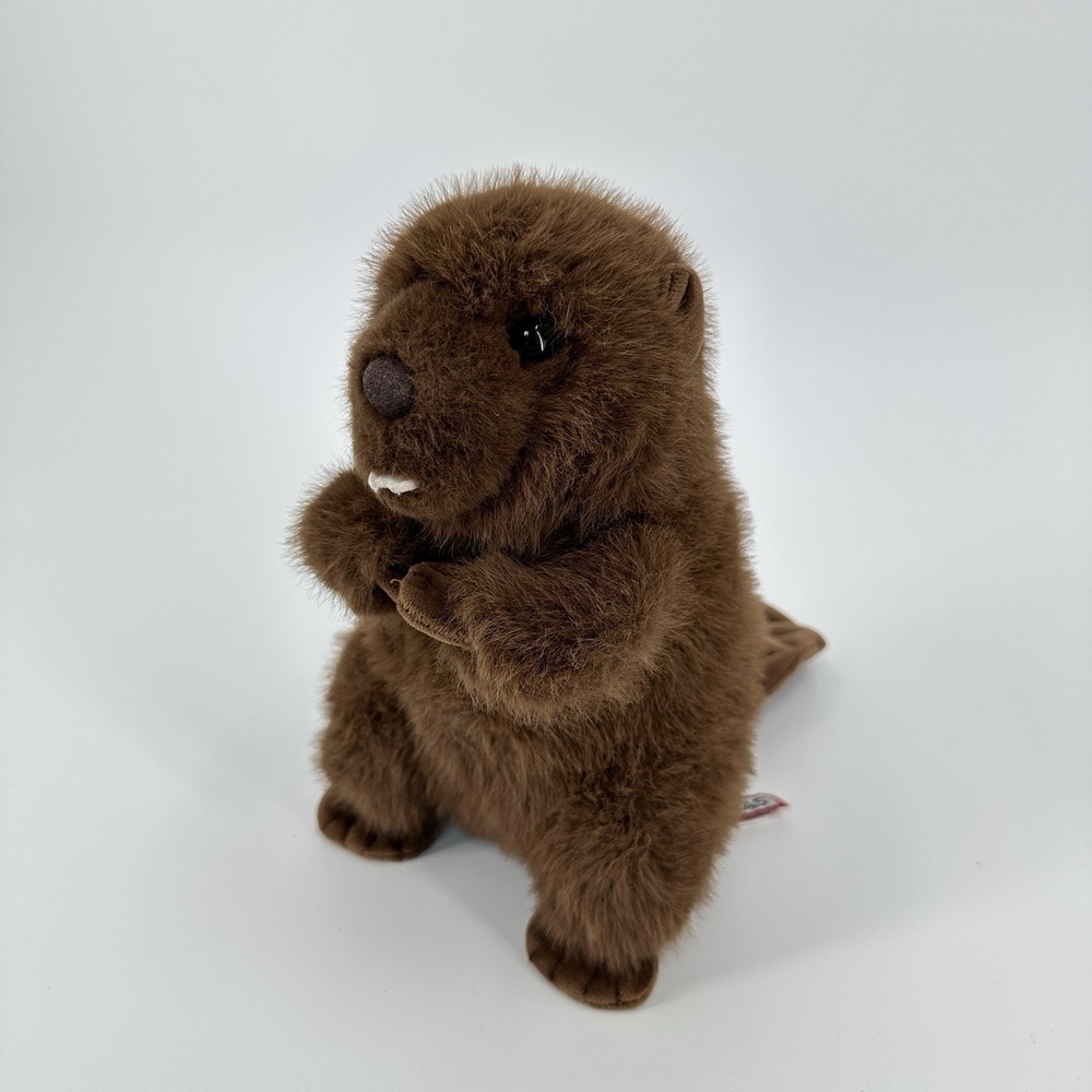 Douglas Cuddle Toy Beaver Plush Stuffed Animal River Woodland Creature 14"